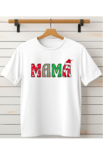 ASELİNDA Ženska majica sa printom "Mama/Mama/Majka"