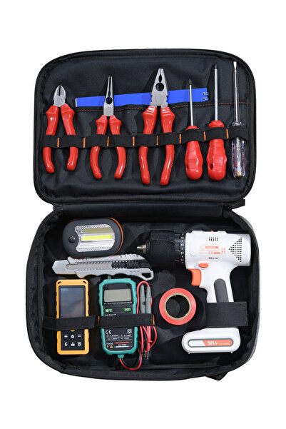 Probag Електронна сумка для інструментів S - компактна, 17 відділень, водостійка, Impertex Keten