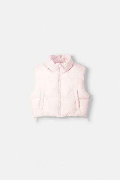 Bershka Cropped puffer gilet
