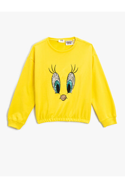 Koton Bluza Tweety Crop z licencją