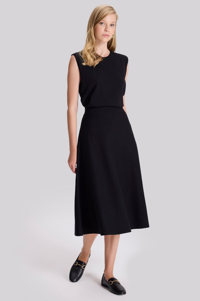 Naramaxx Midi Boy Triko Kloş Etek