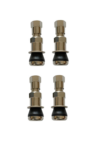 OEM 4 Adet Çelik Sibop Motosiklet Uyumlu Tr-416-ss Üstten Somunlu Ince (ALAŞIMLI) Ithal