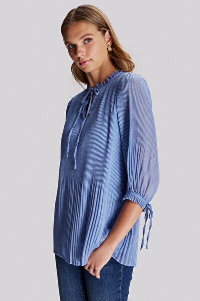 Naramaxx Parıltılı Piliseli Bluz