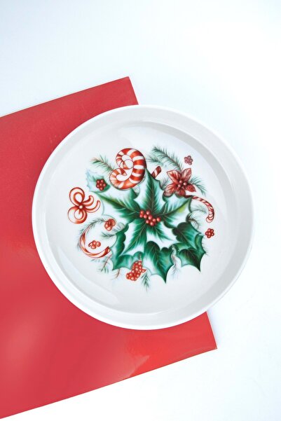 Bursa Porselen Dekor وعاء سلطة بورسلين ذو حافة مستقيمة من وينتربيري