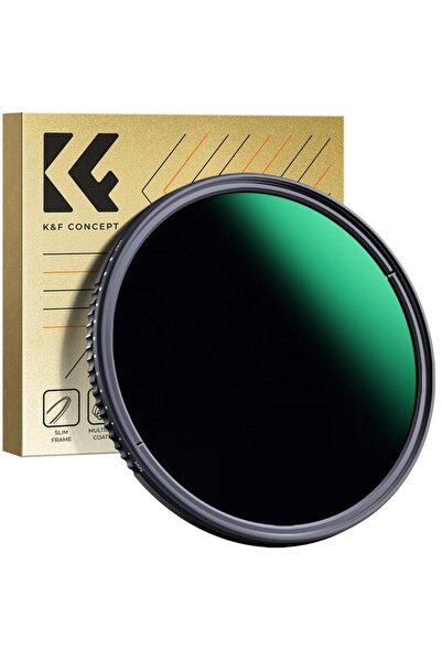 K&F CONCEPT K&F 82mm ND3-ND1000 Varıbale Nano-X ND Filtre / Ultra İnce