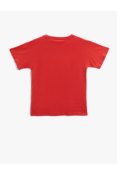 Koton Printed T-Shirt Short Sleeve Crew Neck Cotton