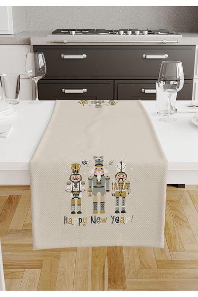 Filamente Χριστουγεννιάτικο μοτίβο Digital Printed Runner - Πρωτοχρονιάτικο 140x40 εκ