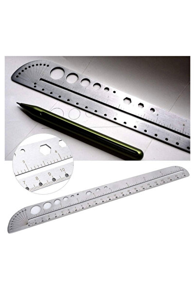 BGA Ruler from Stainless Steel - Carpenter Architect Design