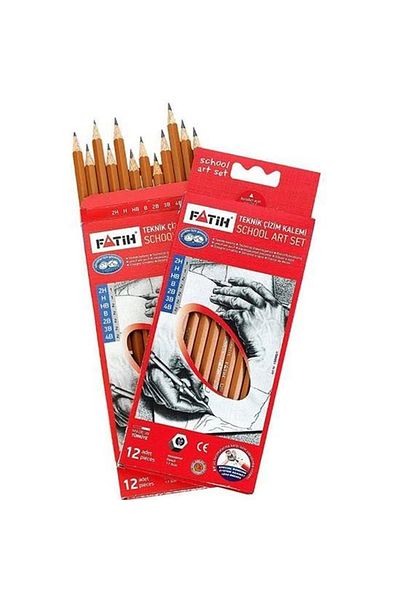Fatih 12-Piece Technical Drawing Pen School Set - 15090