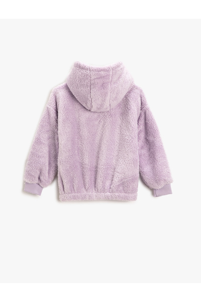 Koton Dívčí mikina Lilac 3wkg10184ak