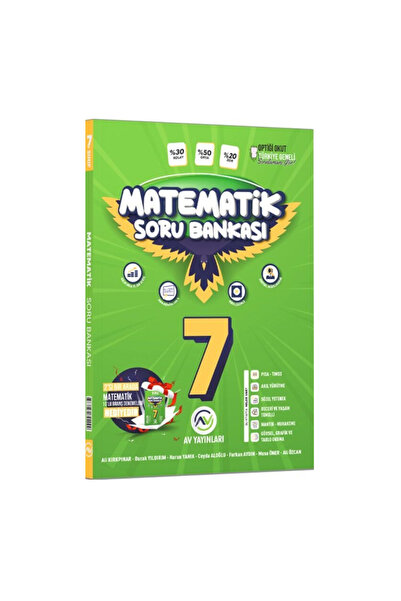 AV YAYINLARI 7. Sınıf Matematik   Soru Bankası