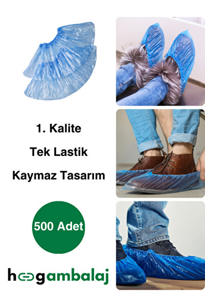 HCG Ambalaj Galoş, Tek Kullanımlık, Hijyen Ürünleri, Ayakkabı Kılıfı, Su Geçirmez, Kaymaz, Ev ve İşyeri