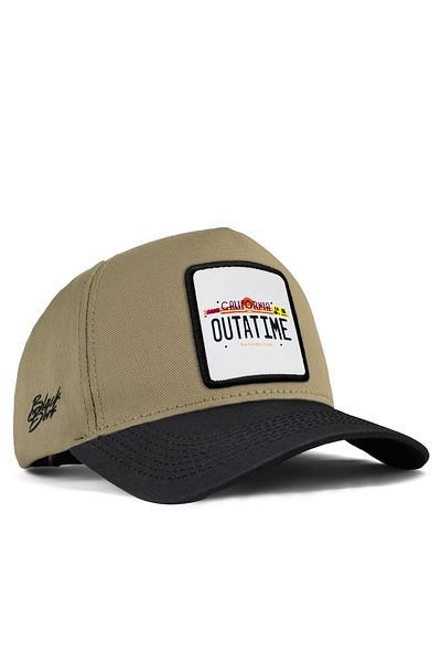 BlackBörk Бейзболна шапка V1 California Outatime Logo Black-Norka