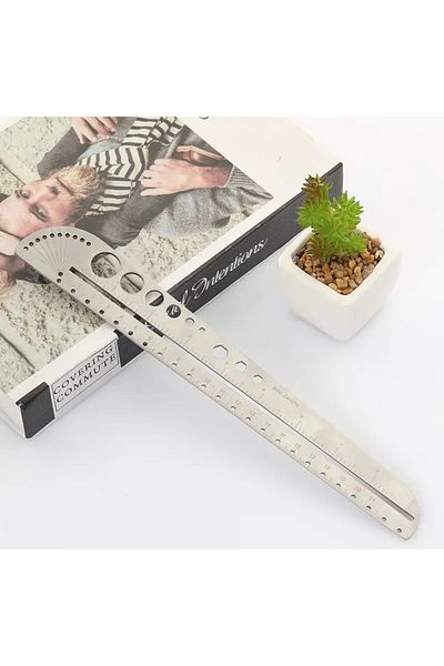 BGA Ruler from Stainless Steel - Carpenter Architect Design