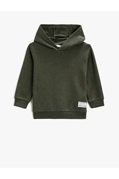 Koton 3wkb10119tk Erkek Çocuk Sweat Haki