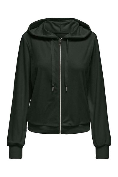 ONLY 15326657 Onlrebel L/s Zip String Hood Cc Swt Γυναικείο φούτερ με κουκούλα