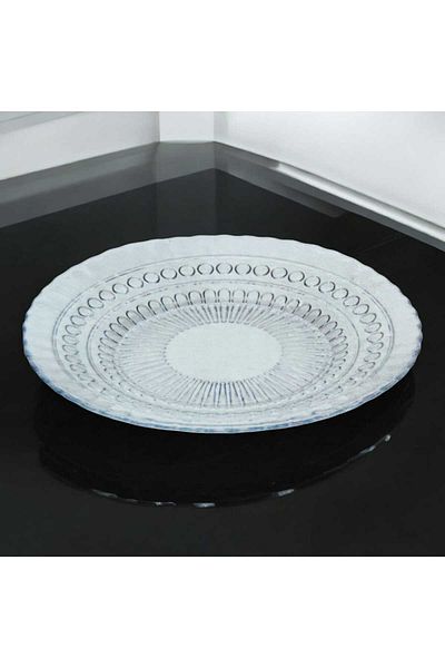 Glass In Love 4-Piece Glass Cake Plate 17 cm