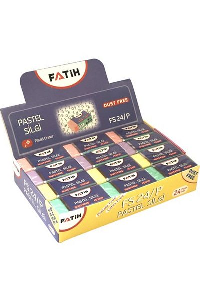 Fatih Fs24 Model Eraser Pastel