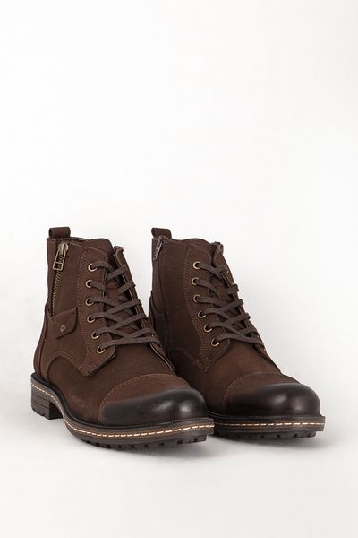 Hammer Jack 17400m Nubuck Δερμάτινες Ανδρικές Μπότες - Καφέ