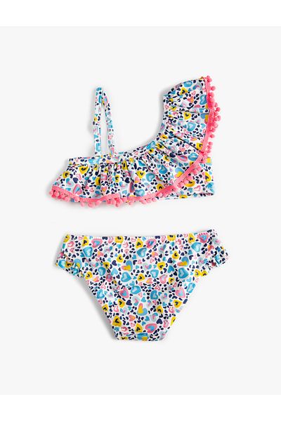 Koton Bikini szett fodros vállpántokkal