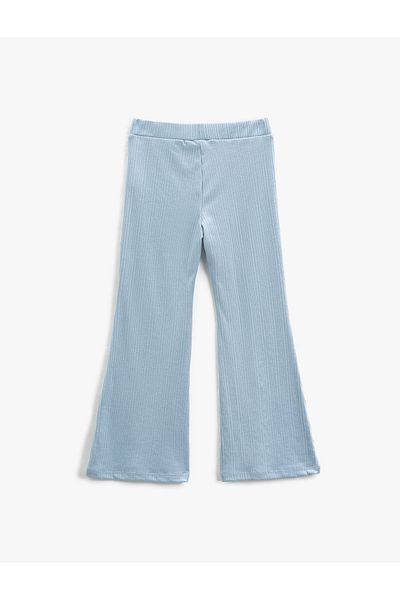 Koton Spaniol Leg - Pantaloni cu jambiere cu talie elastică