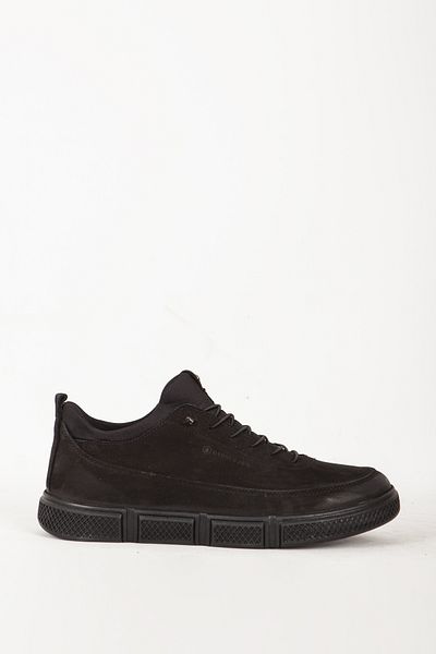 Hammer Jack Ανδρικά Comfort Nubuck Μαύρα Δερμάτινα Casual Παπούτσια - HJ 19676M