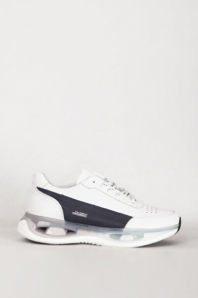 MARCOMEN 152 17346 Gerçek Deri Erkek Casual Ayakkabı Beyaz