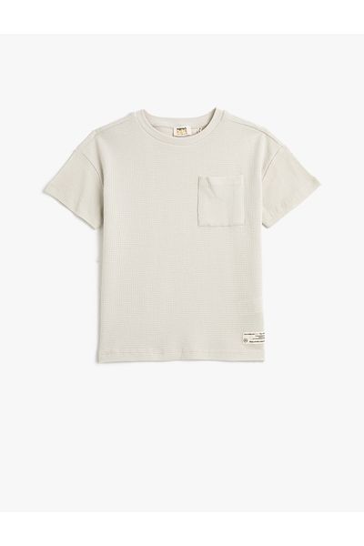 Koton Crew Neck Basic Cotton Short Sleeve T-Shirt
