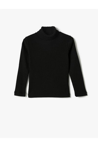 Koton Basic Turtleneck T-Shirt Ribbed
