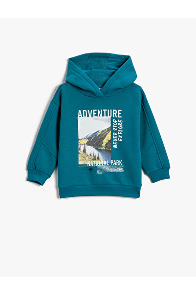 Koton Hanorac cu glugă imprimat