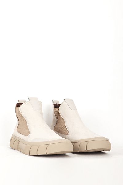 MARCOMEN Men's Real Leather Casual Boots - Thick Sole, Mc 18490, Mink