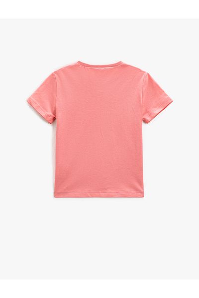 Koton Cherry T-Shirt Short Sleeve Round Neck Cotton