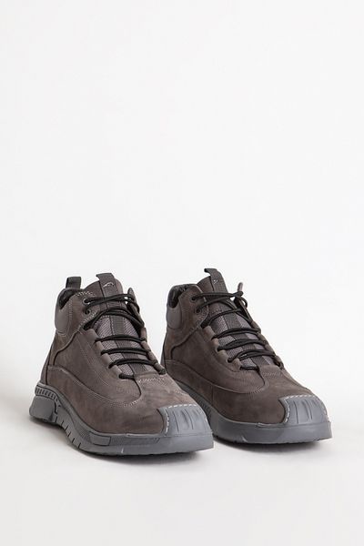 Scootland 16215 Ανδρικές μπότες από γνήσιο δέρμα Nubuck Smoked Color