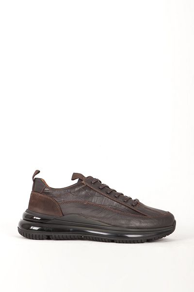 MARCOMEN Mc 18168 Brown Ανδρικά παπούτσια Casual Comfort - Lace-Up και γνήσιο δέρμα