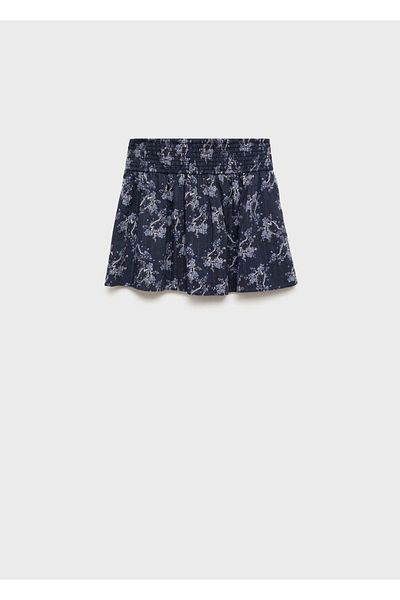 MANGO Kids Sukňa s kvetinovým vzorom