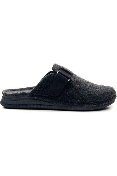 BENTO Winter Men's Gray House Slippers 86002