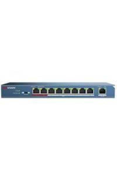 Hikvision 8Port 60W Full Poe Ds-3E0109P-E/M(B) 10/100 1X-Uplink Unmanaged Switch