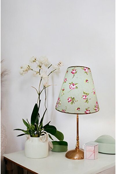 Genel Markalar Abajur Başlığı EL YAPIMI(Üst 10çap Alt 20 çap Koni Şapka yükse...