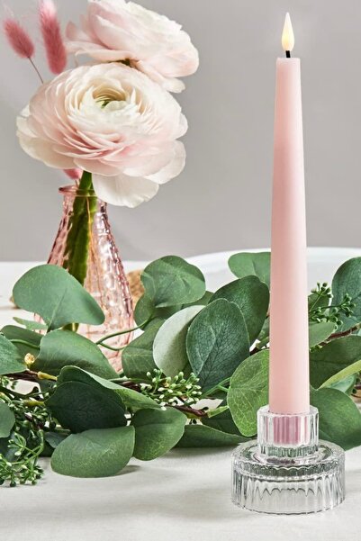 Genel Markalar 4 lü Origami Desen Çizgili Mumluk | Cam Mumluk | Çizgili Lokumluk Şekerlik |