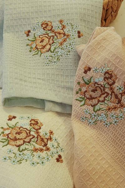 Pilloveland Laveta de uscare - Prosop de bucatarie Brodat - 40 x 60 cm