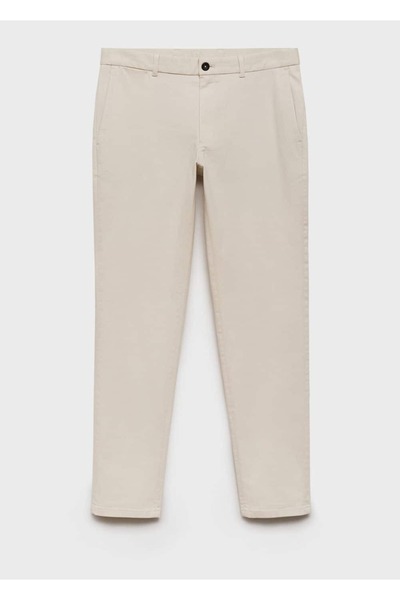 MANGO Man Dar kesim serj chino pantolon