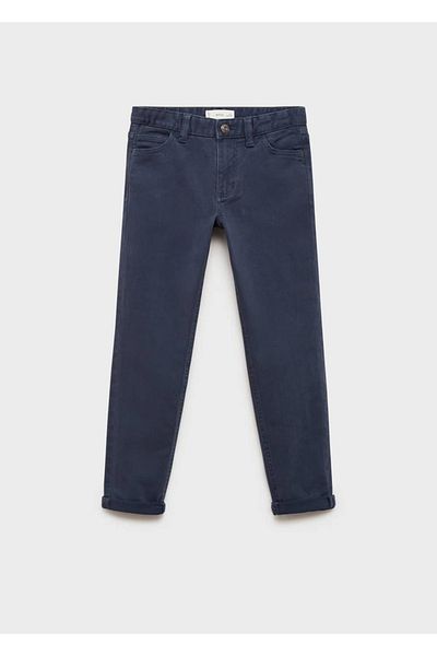 MANGO Kids Dark Blue Pants for Kids