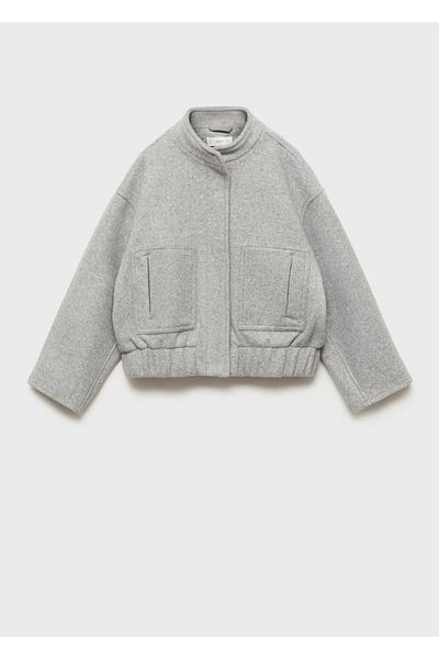 MANGO Kids Bomberjacke mit Taschen