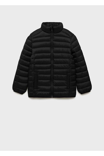MANGO Kids Black Winter Jacket for Kids