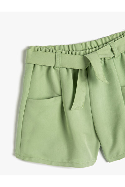 Koton Šortky s páskem, kapsami, elastickým pasem z modalové tkaniny