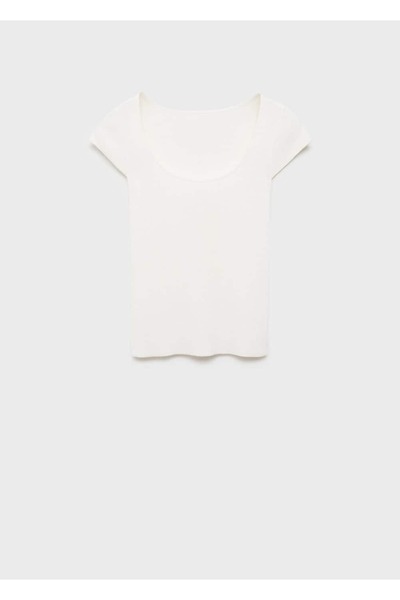 MANGO Woman Ribana Triko Kazak