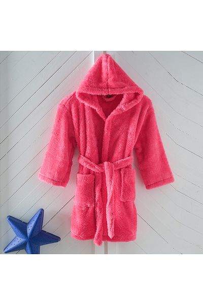 MEYN COLLECTİON Welsoft Plush Hooded Children's Dressing Gown