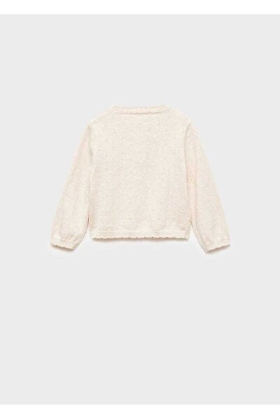 MANGO Baby Embroidered Knitted Cardigan