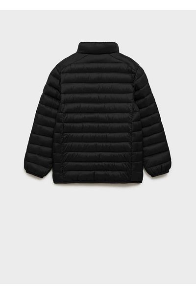 MANGO Kids Black Winter Jacket for Kids