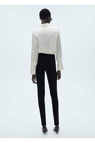 MANGO Woman Dikiş Detaylı Tayt